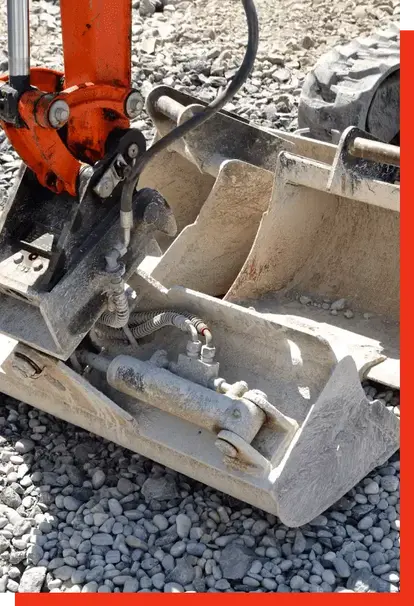 mini excavator shovel